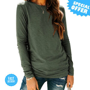 BRAND NEW AUTOMET Long Sleeve Shirts for Women - Casual & Stylish!